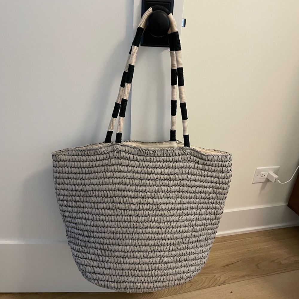 Fallon & Royce Wicker Tote Bag